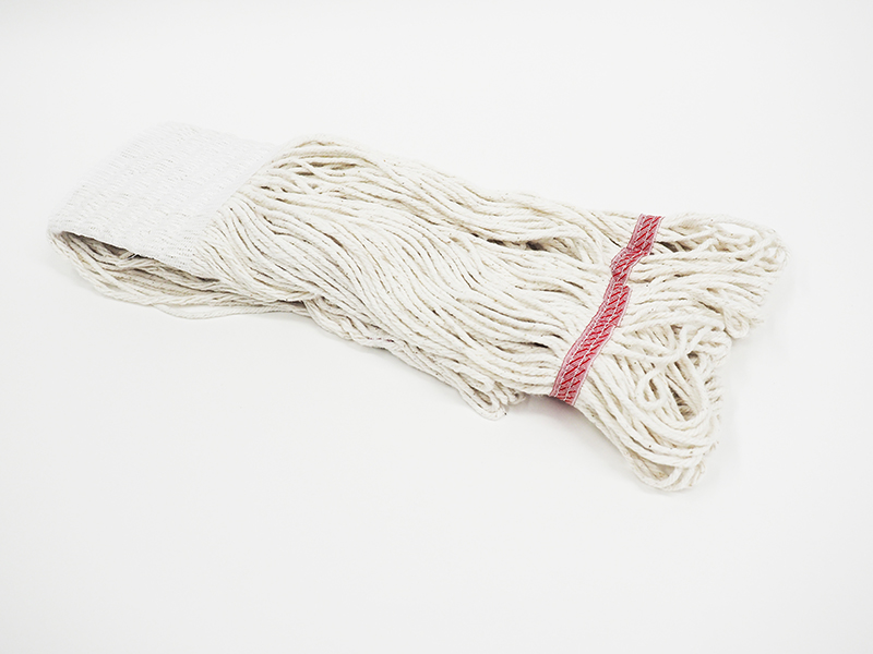 Cabeza de fregona blanca